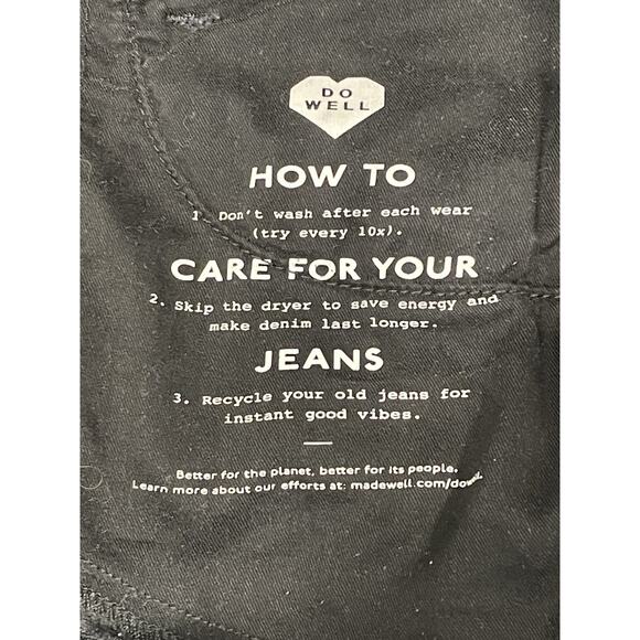 Madewell Jeans Women’s 26 Black The Perfect Vintage High Rise-Fair Trade Denim - Picture 12 of 12